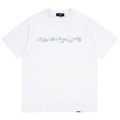REPRESENT Floral Flower Initial T-Shirt