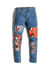 NODP Comic Books Blue Jeans