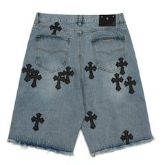 Chrome Hearts Denim Shorts