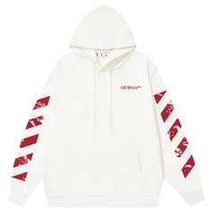 Off White Moon Camera Arrow Skate Hoodie