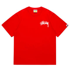 X Stussy Basic Pigment Dyed Tee
