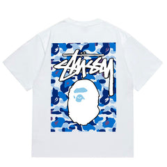 X Stussy Ape Head Tee