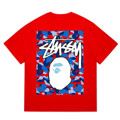 X Stussy Ape Head Tee
