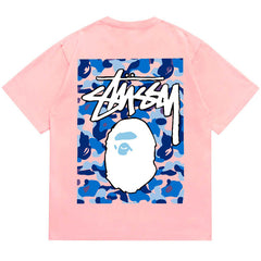 X Stussy Ape Head Tee