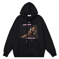 Off White The Ecstasy Of Saint Francis Hoodie