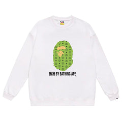 x MCM Ape Head Print Sweatshirt