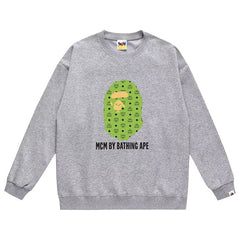 x MCM Ape Head Print Sweatshirt