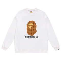x MCM Ape Head Print Sweatshirt