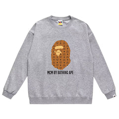 x MCM Ape Head Print Sweatshirt