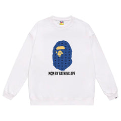x MCM Ape Head Print Sweatshirt
