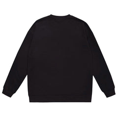 Ape Head Plaid Pattern Print Sweatshirt