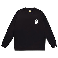 x Stussy Ape Head Pattern Print Sweatshirt