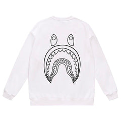 x Stussy Ape Head Pattern Print Sweatshirt