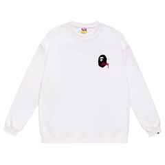 x Stussy Ape Head Pattern Print Sweatshirt