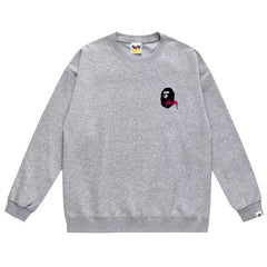 x Stussy Ape Head Pattern Print Sweatshirt