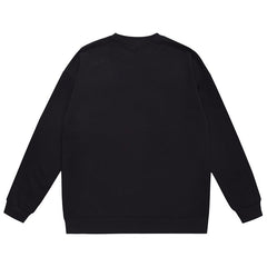 Ape Head Cartoon Pattern Print Sweatshirt