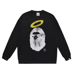 x Union Ape Head Pattern Print Sweatshirt