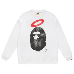x Union Ape Head Pattern Print Sweatshirt