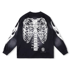 Skeleton Long Sleeve Tee