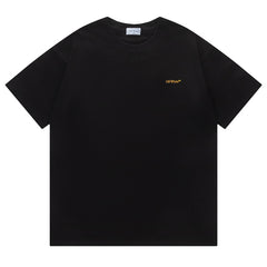 Off White Arrow Logo Pattern T-Shirts