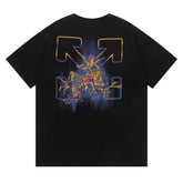 Off White Arrow Logo Pattern T-Shirts