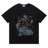 Off White Pattern Print T-Shirts