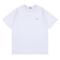 Off White Arrow Logo Pattern T-Shirts