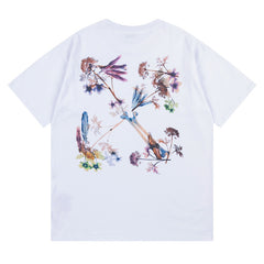 Off White Arrow Logo Pattern T-Shirts