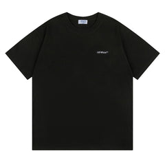 Off White Arrow Logo Pattern T-Shirts