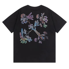 Off White Arrow Logo Pattern T-Shirts