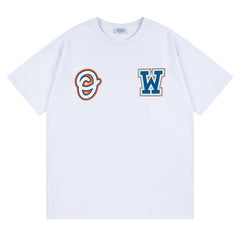 Off White Logo Pattern Print T-Shirts