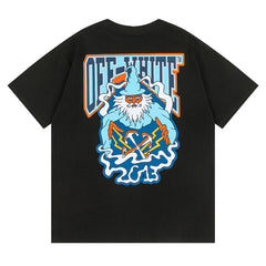 Off White Logo Pattern Print T-Shirts