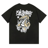 Off White Logo Pattern Print T-Shirts