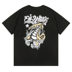Off White Logo Pattern Print T-Shirts