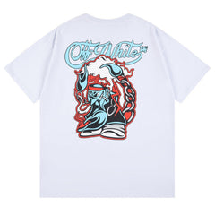 Off White Logo Pattern Print T-Shirts