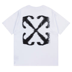 Off White Arrow Logo Pattern T-Shirts