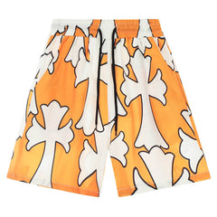 Chrome Hearts Cross Beach Shorts