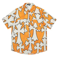 Chrome Hearts Cross Beach Shirt
