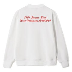 Supreme Hollywood Box Logo Crewneck Sweatshirts