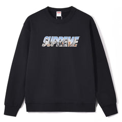 Supreme Gotham Logo Crewneck Sweatshirts