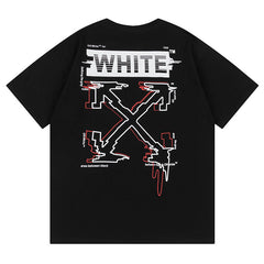 Off White Logo Pattern Printed T-Shirt
