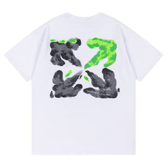Off White Logo Pattern Printed T-Shirt
