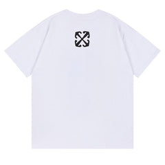 Off White Blurred Mary Skater T-Shirt