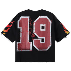 Waves F-Terry Cropped Tee