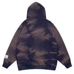 GALLERY DEPT. Logo-Print Bleached Cotton-Jersey Zip-Up Hoodie