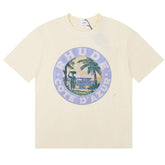 Rhude Lago Cotton T-Shirt