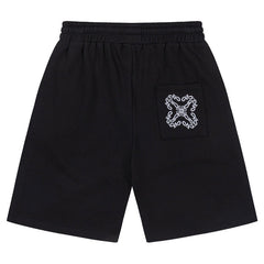 Off-White Bookish Bit Logo Sweatshort