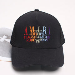 AMIRI Core Logo-Embroidered Baseball Caps