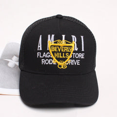 AMIRI Core Logo-Embroidered Baseball Caps