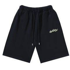 Off-White Arrows-print Cotton Shorts